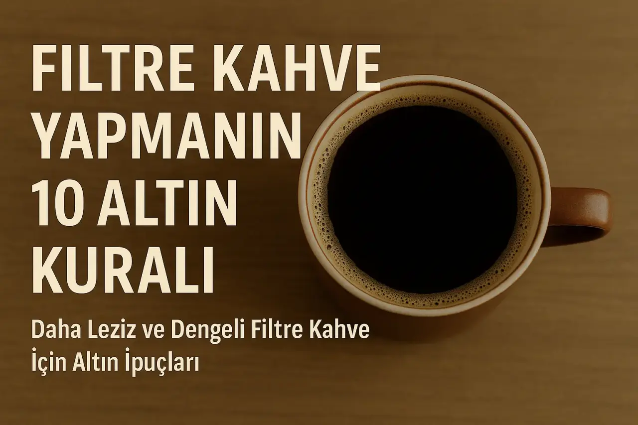 Filtre Kahve Yapmanın 10 Altın Kuralı