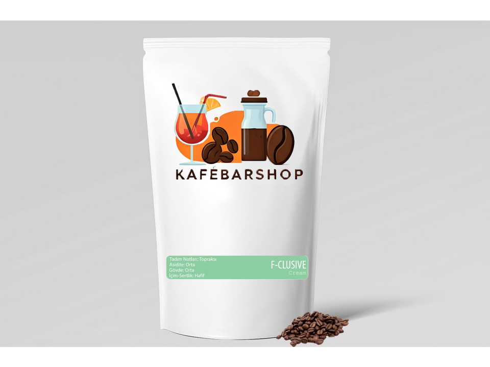 F clusive-Cream-Çekirdek Kahve-250gr