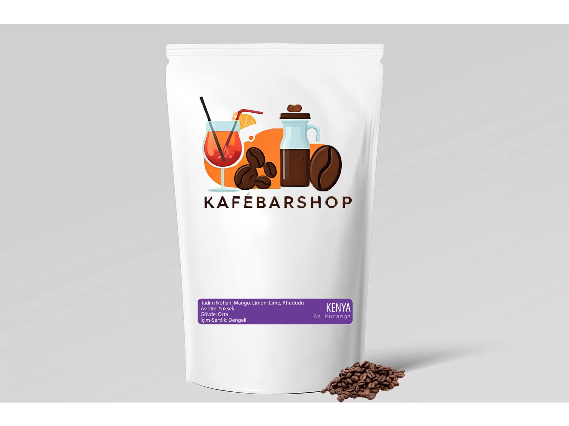 Kenya-Aa Muranga-Çekirdek Kahve-250gr